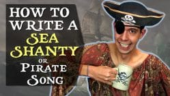 write a pirate song